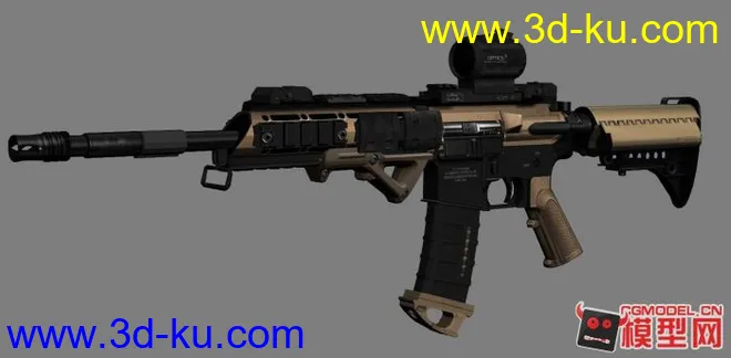 AR-15自动步枪模型的图片1