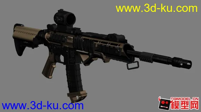 AR-15自动步枪模型的图片3