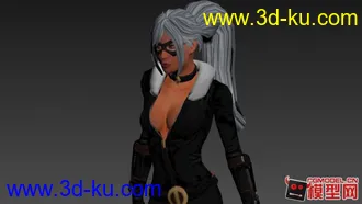 3D打印模型黑猫的图片