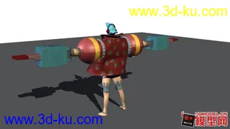 3D打印模型海贼王，Franky,的图片