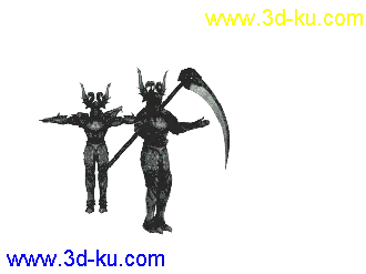 无双大蛇BOSS远吕智模型带玩家指定动作鬼魅帖图的图片