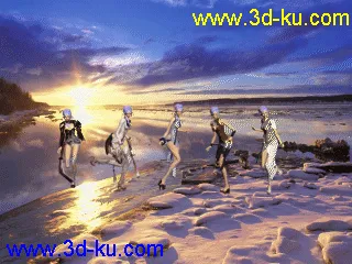 3D打印模型剑灵女妹子MM动画大合集!的图片