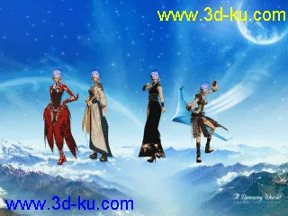 3D打印模型剑灵女妹子MM动画大合集!的图片