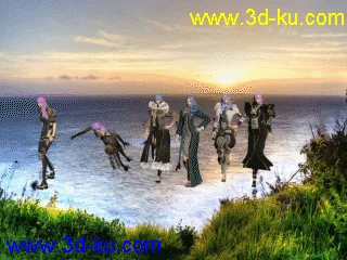 3D打印模型剑灵女妹子MM动画大合集!的图片