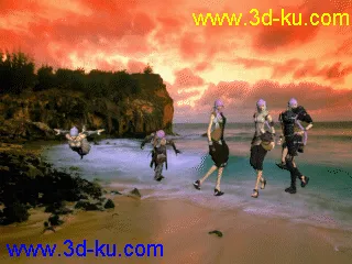 3D打印模型剑灵女妹子MM动画大合集!的图片