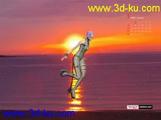 3D打印模型剑灵女妹子MM动画大合集!的图片