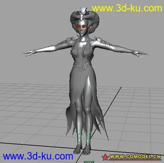 3D打印模型妖女图的图片