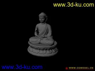 3D打印模型佛祖的图片