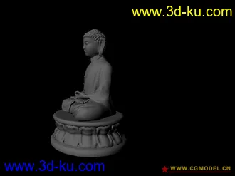 3D打印模型佛祖的图片