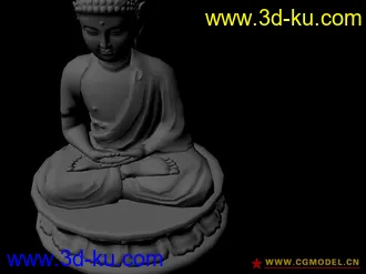 3D打印模型佛祖的图片
