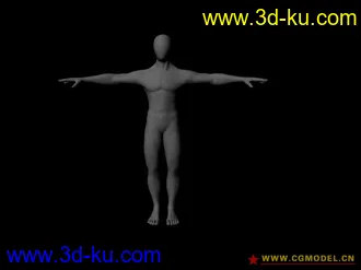 3D打印模型男人体的图片