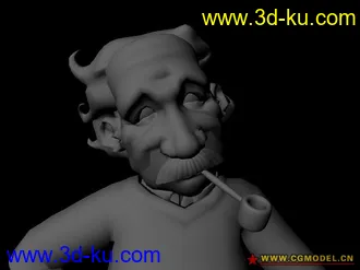 3D打印模型爱因斯坦的图片