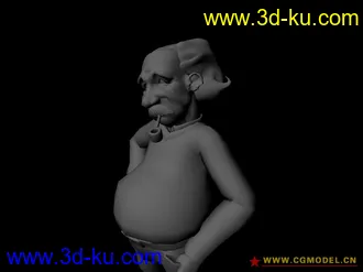 3D打印模型爱因斯坦的图片