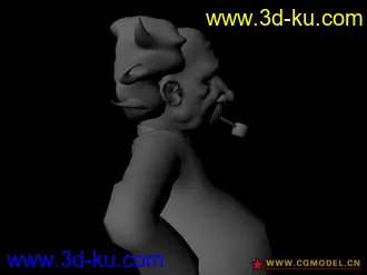 3D打印模型爱因斯坦的图片