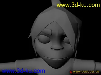 3D打印模型大嘴小孩的图片