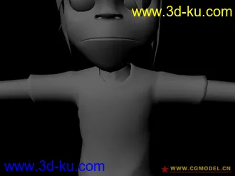 3D打印模型大嘴小孩的图片