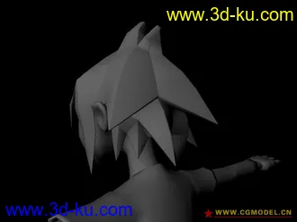 3D打印模型大嘴小孩的图片