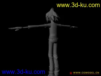 3D打印模型大嘴小孩的图片