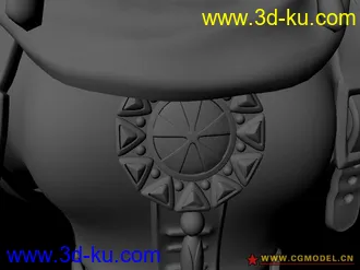 3D打印模型小法师的图片