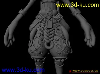 3D打印模型小法师的图片