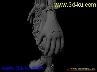 3D打印模型小法师的图片