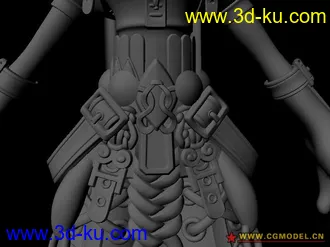 3D打印模型小法师的图片