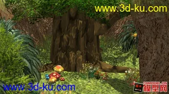 3D打印模型原野水晶城堡的图片