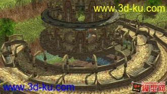 3D打印模型原野水晶城堡的图片