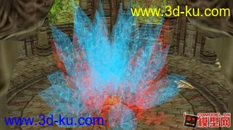 3D打印模型原野水晶城堡的图片