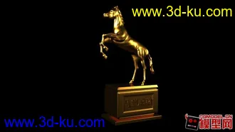 3D打印模型金马贺新年的图片