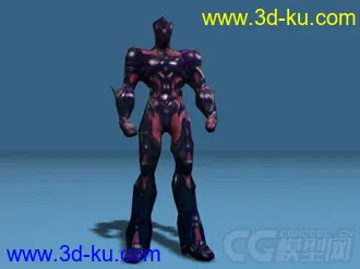 3D打印模型guyver人模的图片