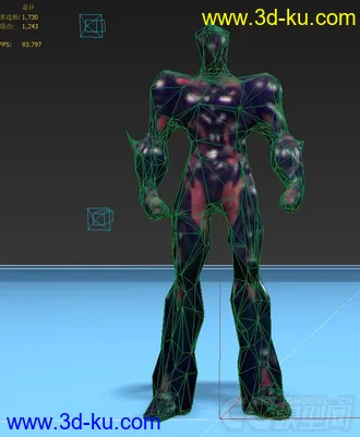 3D打印模型guyver人模的图片