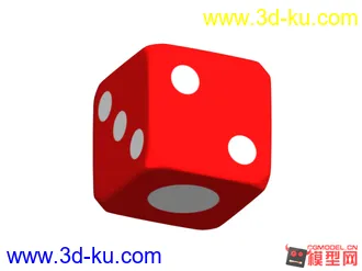 3D打印模型骰子一只，喜欢就回复的图片
