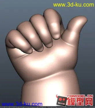 3D打印模型肉手的图片
