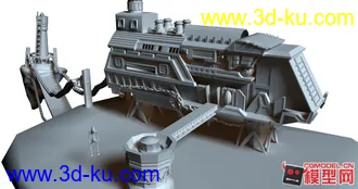 3D打印模型太空基地的图片