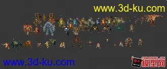 帅气滴泰坦之旅模型大放送的图片