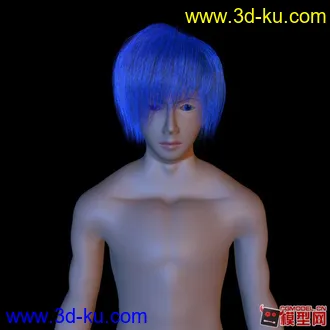 3D打印模型帅哥一枚的图片