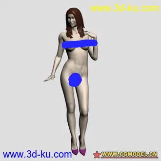 3D打印模型女人模的图片