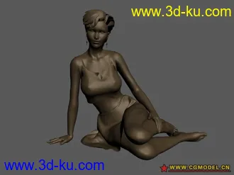 3D打印模型女人模的图片