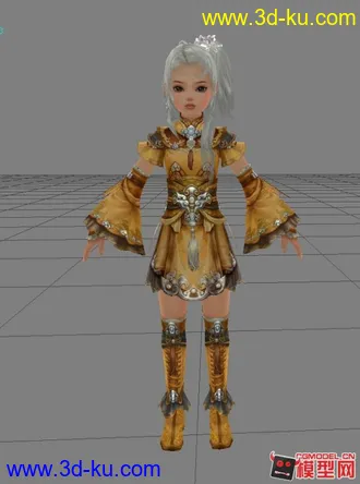 3D打印模型收集的几个小萝莉的图片