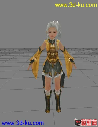 3D打印模型收集的几个小萝莉的图片