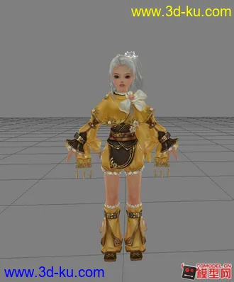 3D打印模型收集的几个小萝莉的图片
