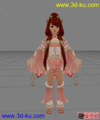 3D打印模型收集的几个小萝莉的图片