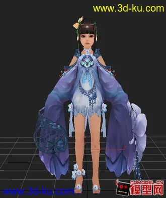 3D打印模型收集的几个小萝莉的图片