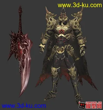 avatar天堂2魔剑血剑变身模型外加全套最新S80武器的图片