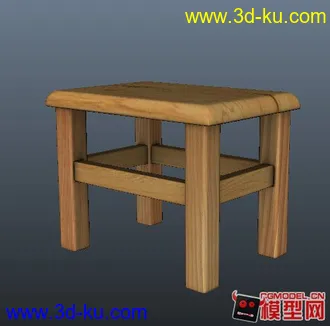 3D打印模型小凳子的图片