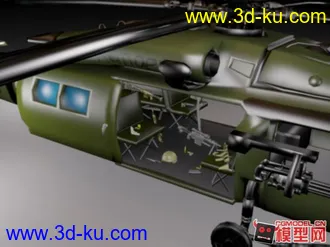 3D打印模型黑 鹰的图片