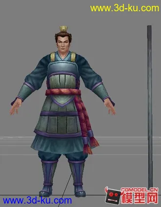 3D打印模型士兵的图片