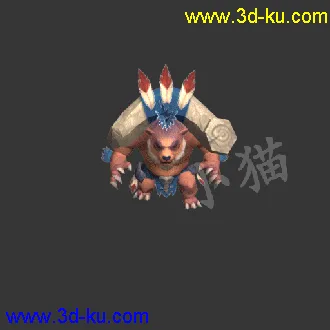 熊熊特效模型的图片