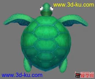 3D打印模型Q版海龟的图片